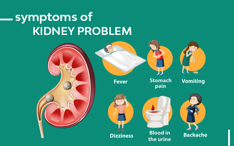 symptoms of kidney problem