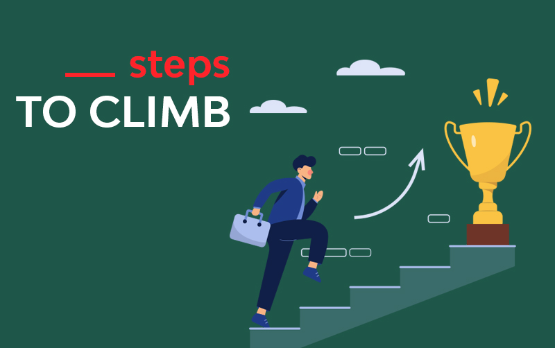 steps to climd