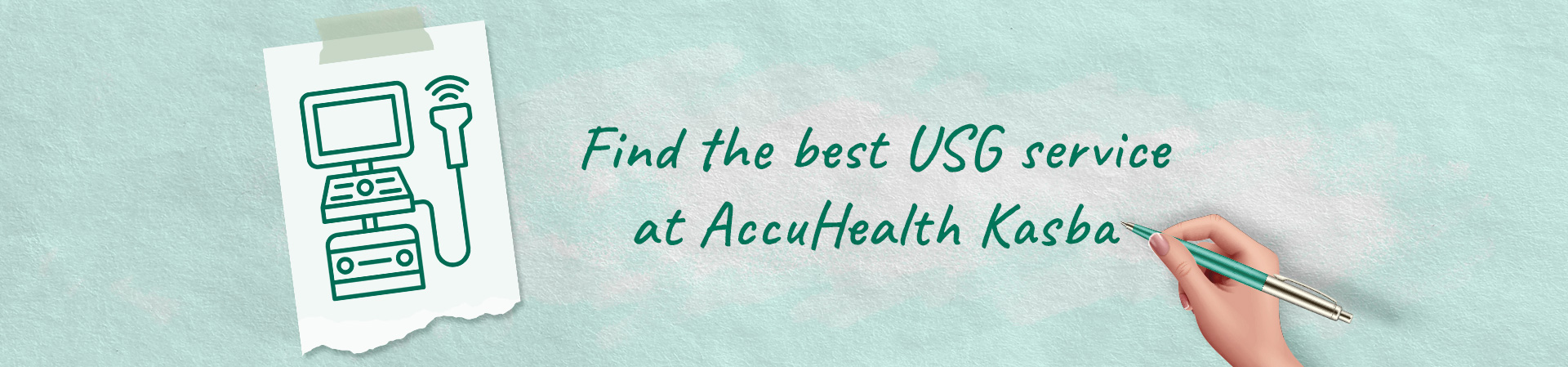 USG in AccuHealth Diagnostics Kasba Near You: Take Advantage of High Precision & Quick Report Delivery