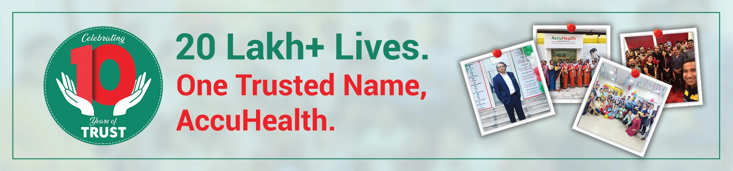 10 Years, 20 Lakh+ Lives: AccuHealth Diagnostics Marks a Milestone in Kolkata’s Healthcare Journey